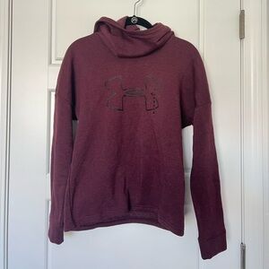 𝅺under Armour Women’s Maroon Sweatshirt Size XS‎